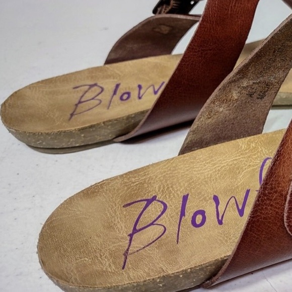 Blowfish Women's Tan and Brown Sandals - Picture 3 of 6